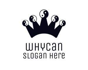Yin Yang Crown Wellness Logo