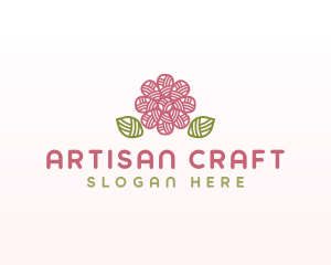 Flower Yarn Crafts logo design