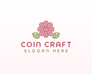 Flower Yarn Crafts logo design