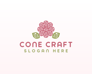 Flower Yarn Crafts logo design