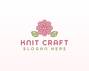 Flower Yarn Crafts logo design