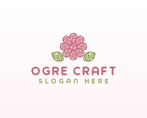 Flower Yarn Crafts logo design