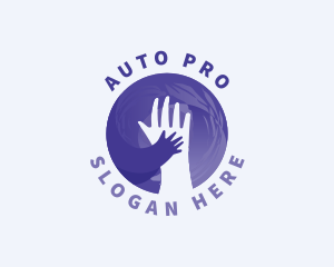 Non Profit - Hands Parenting Family logo design