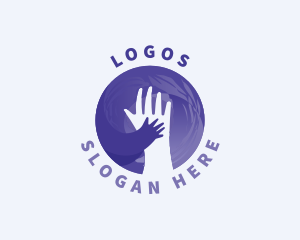 Organization - Hands Parenting Family logo design
