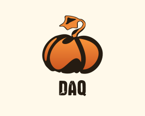 Garden - Gradient Pumpkin Farm logo design