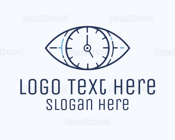 Eye Time Clock Logo