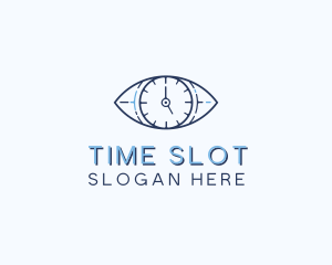 Appointment - Eye Time Clock logo design