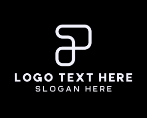Interior Design Letter P logo design