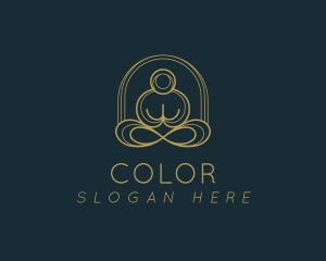 Yoga Zen Meditation  Logo