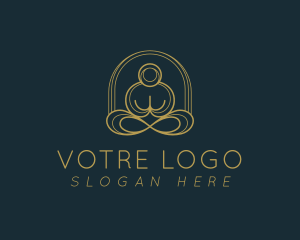 Yoga Zen Meditation  Logo