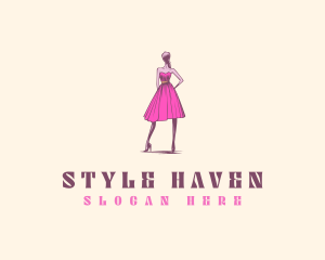 Wardrobe - Fashion Mannequin Wardrobe logo design