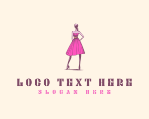 Fashion Mannequin Wardrobe Logo