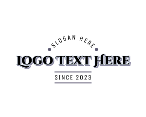 Wordmark - Stylish Business Shop logo design