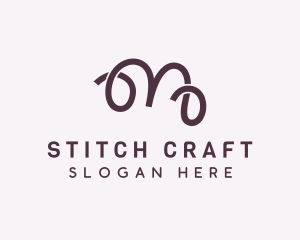 Sewing - Spring Loop Sewing logo design