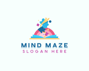 Puzzle - Puzzle Educational Learning logo design