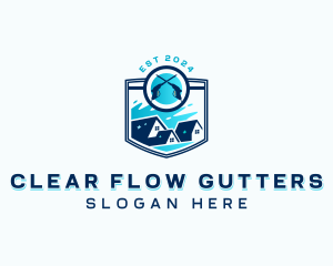 Roof Pressure Washer logo design