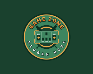 Baseball Score Board logo design