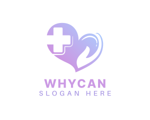 Medical Heart Cross Logo