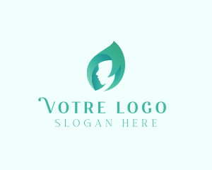 Shampoo - Mint Hair Beauty Salon logo design