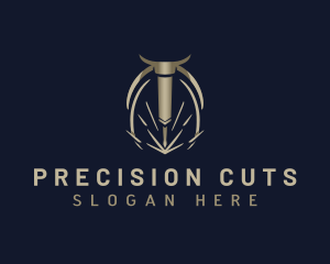 Laser Cutting Machinist logo design