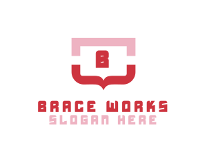 Brace - Chat Brace Bracket logo design