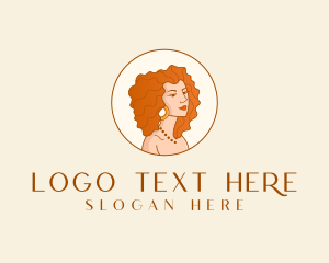 Cosmetic - Beauty Curly Hair logo design