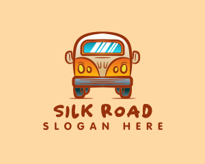 Camper Van Road Trip logo design