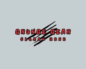 Grunge - Grunge Halloween Wordmark logo design