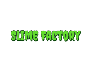 Slime - Slimy Green Wordmark logo design