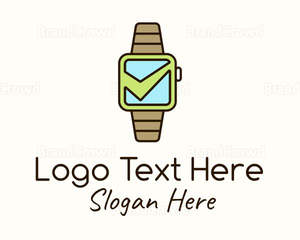 Wrist discount watch logo