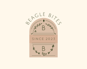 Organic Natural Plant Spa  logo design