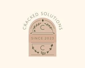 Organic Natural Plant Spa  logo design