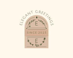 Organic Natural Plant Spa  logo design