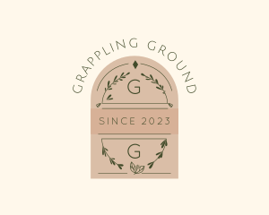 Organic Natural Plant Spa  logo design