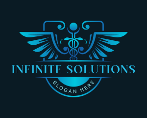 Medication - Physician Caduceus Medicine logo design