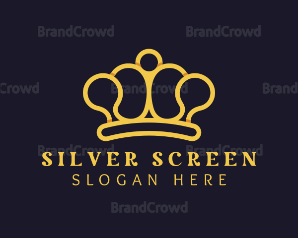 Yellow Deluxe Crown Logo