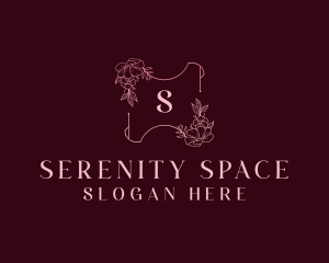 Floral Beauty Salon Logo