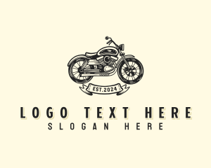 Badge - Motorcycle Travel Club logo design