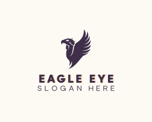 American Bald Eagle Bird logo design