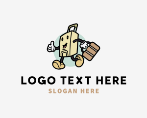 Luggage - Suitcase Luggage Travel logo design