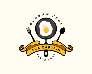 Egg Breakfast Kitchen Logo