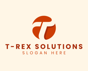 Professional Modern Letter T logo design