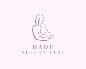 Breastfeeding - Infant Mother Postpartum logo design