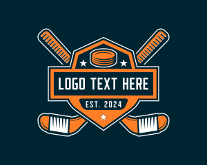 Hockey Athletic Team Logo