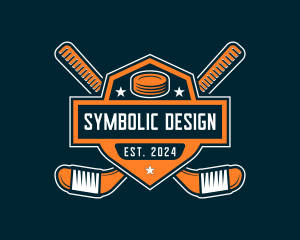 Emblem - Ice Hockey Emblem logo design