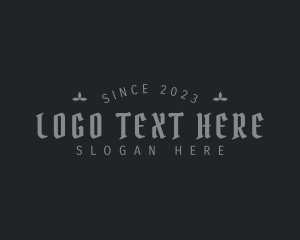 Urban - Gothic Boutique Branding logo design