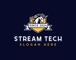 Streamer - Esports Unicorn Streamer logo design