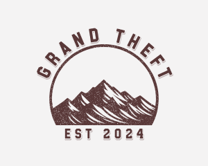 Travel Tourist Mountain Logo