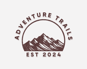 Travel Tourist Mountain logo design