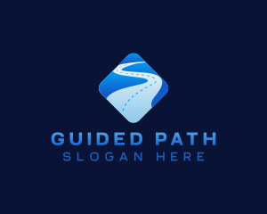 Path - Transport Path Road logo design